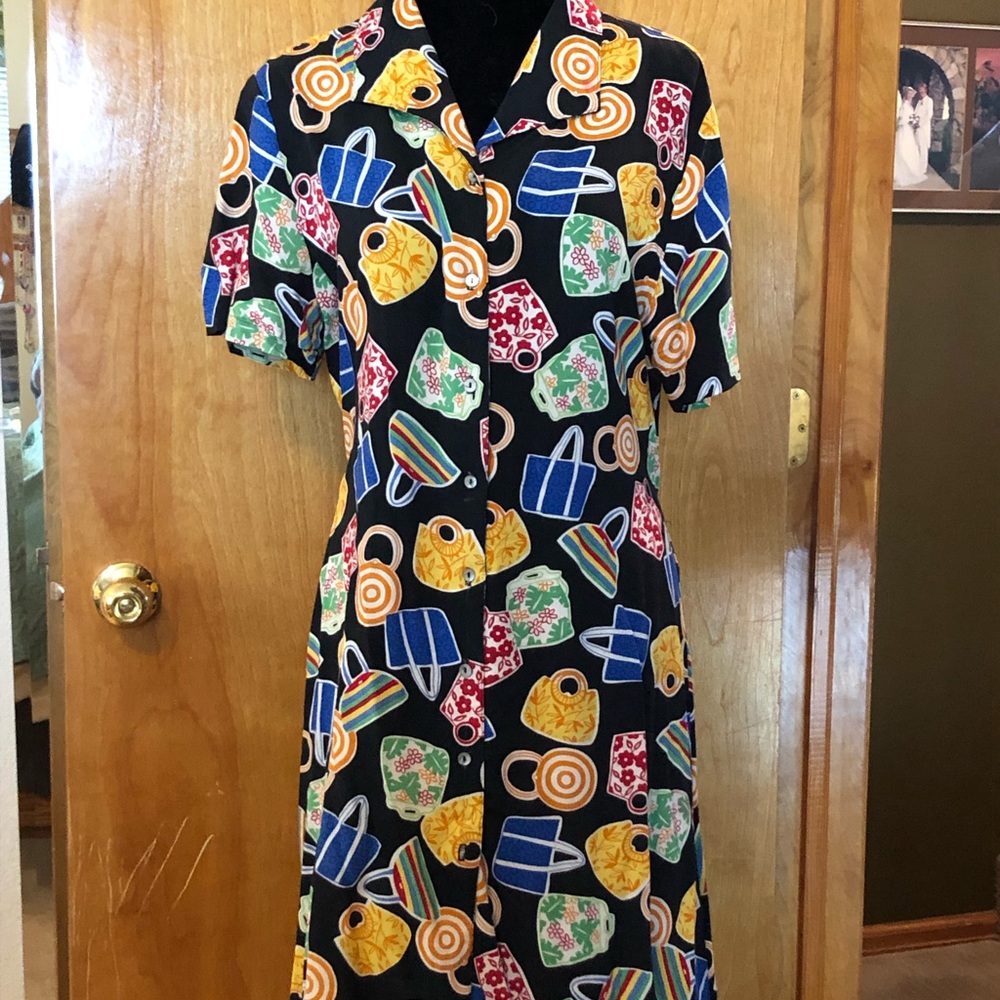 Whimsical Shirt Dress